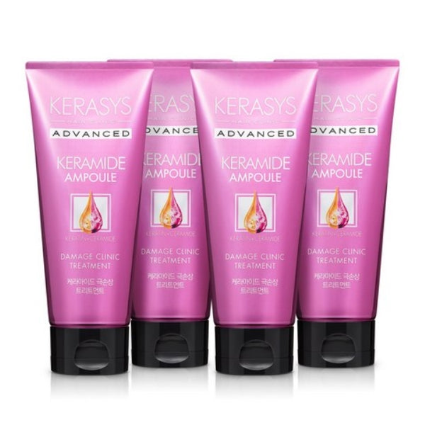KERASYS Advanced Keramide Ampulle Damage Clinic Treatment 200 ml 1 Stück/2 Stück/3 Stück/4 Stück