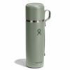 Thermos Unisex Hydro Flask Hot Flask And Cup 828 Green Flc28374