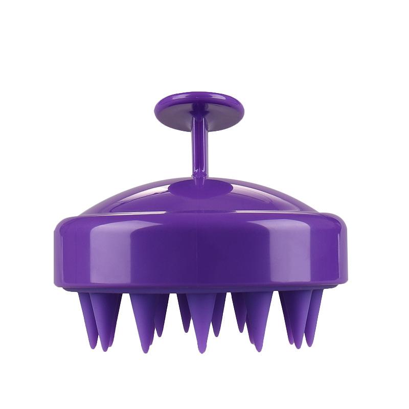 Portable Silicone Scalp Massager and Shampoo Comb