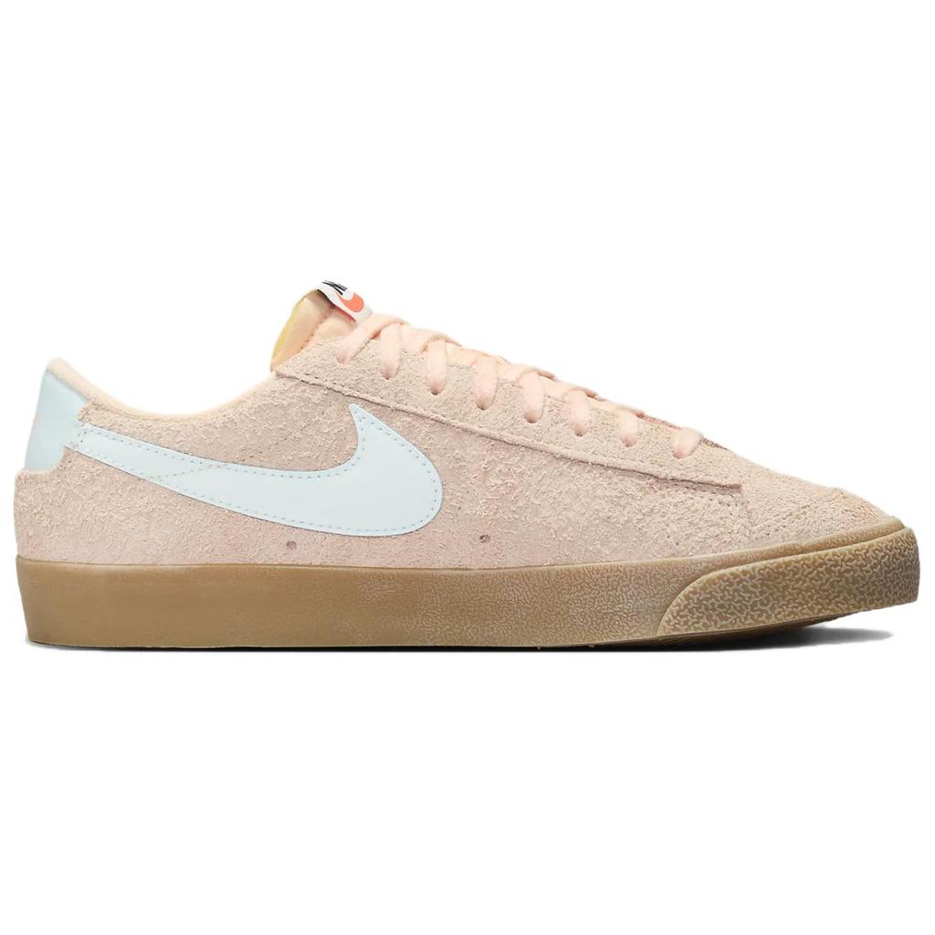 Nike  Blazer Low 77 Crimson Tint Glacier Blue Women Sneakers Orange Gum-Light-Brown Team-Orange FQ8060-800