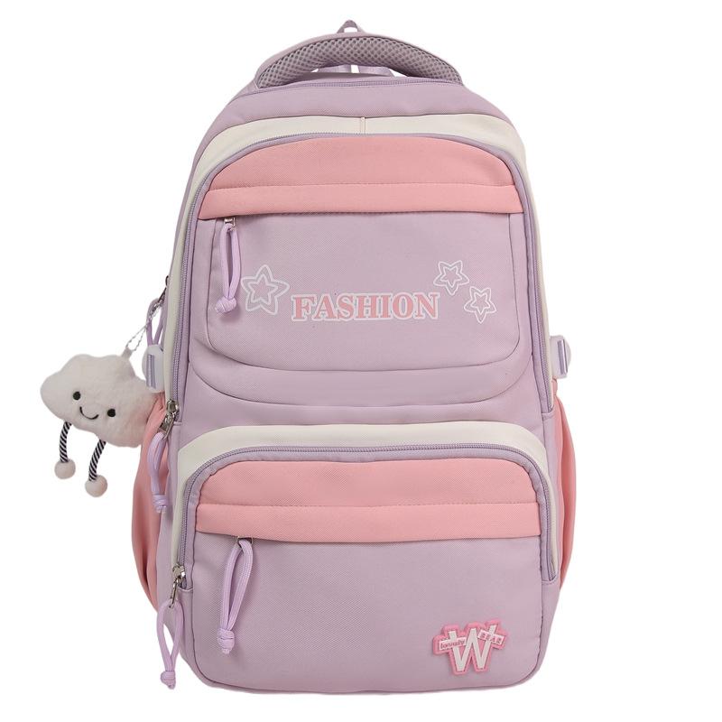 Neuer High School Studentenrucksack Rucksack mit großer Kapazität Freizeit-Reisetasche Junior High School Studentenrucksack Schultasche für Studentinnen