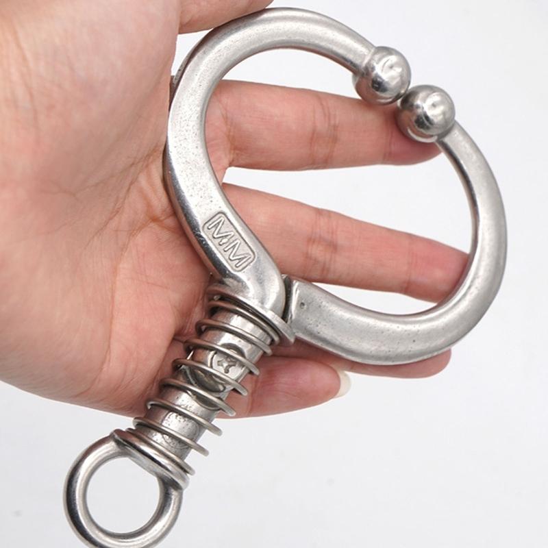 Installez facilement des pinces à nez de taureau avec ressort pour des installations rapides sur le bétail Acier au carbone pour la fiabilité