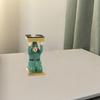 Simulated Kneel Down Resin Statue Model Spoof Tray Stand  Kids Birthday Gift