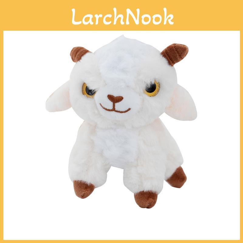 White Sheep Stuffed Animal Pendant With Pp Cotton Filling For Kids And Teens