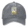 Geese A geese couple enjoying their environs Baseball Cap party Hat black Hat Beach Golf Cap Womens Beach Unisexs