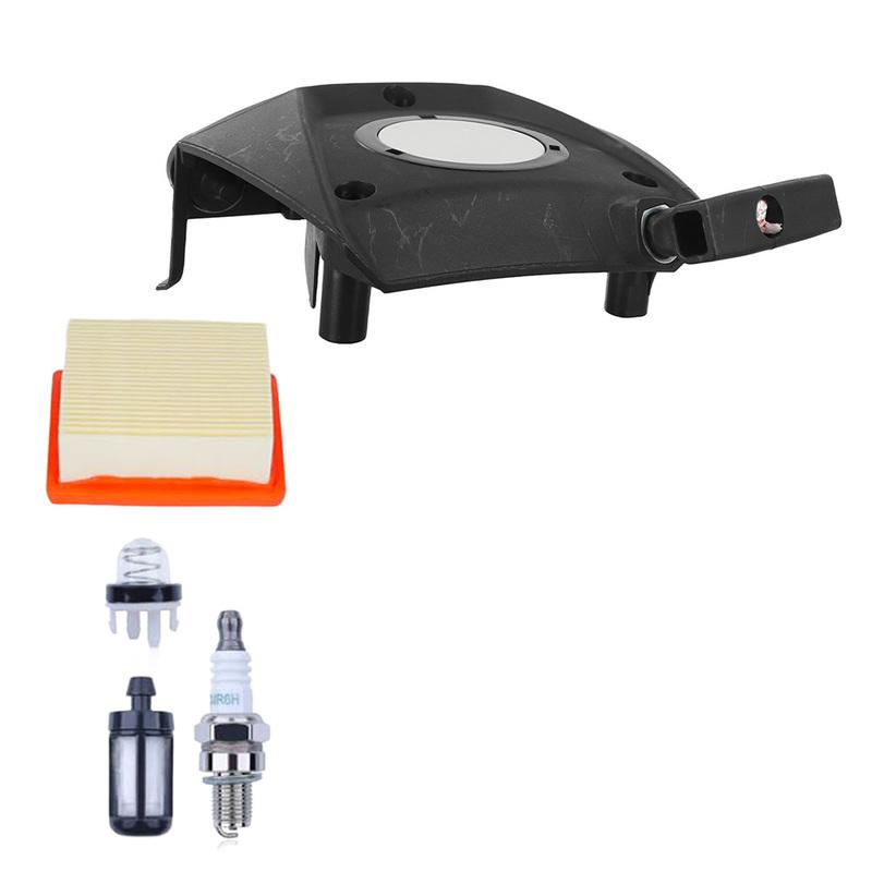 Starter Pull Kit for BR800 BR800X Backpack For Leaf Blower Includes Recoil Pull Starter Air Fuel Filter Spark and Bulb