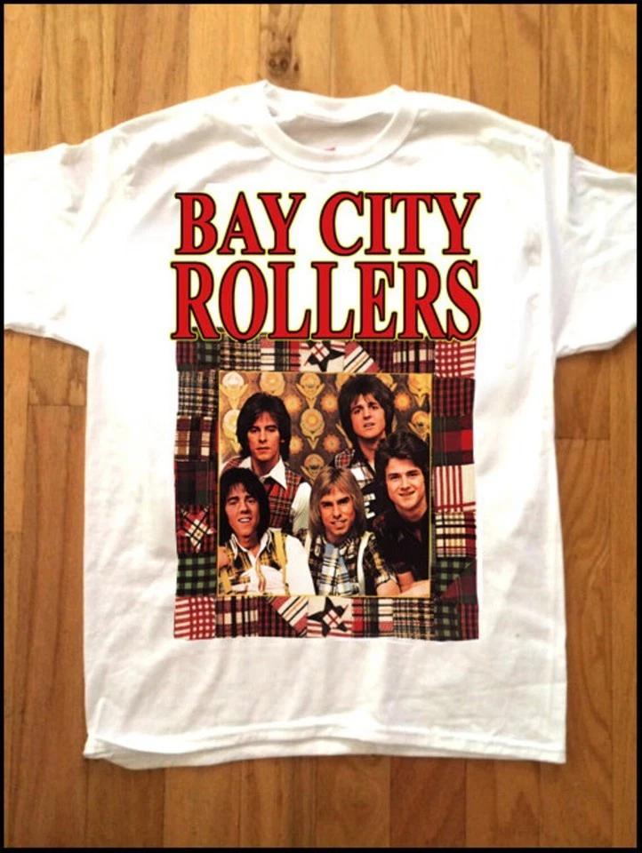 

Retro Memory Saturday Night Bay City Rollers Shirt White Unisex S-5XL E1935 S