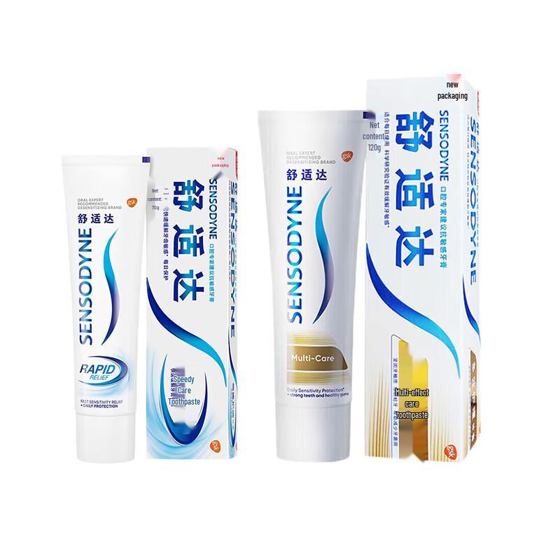 Sensodyne Rapid Relief & Multi-Care Toothpaste Value Pack