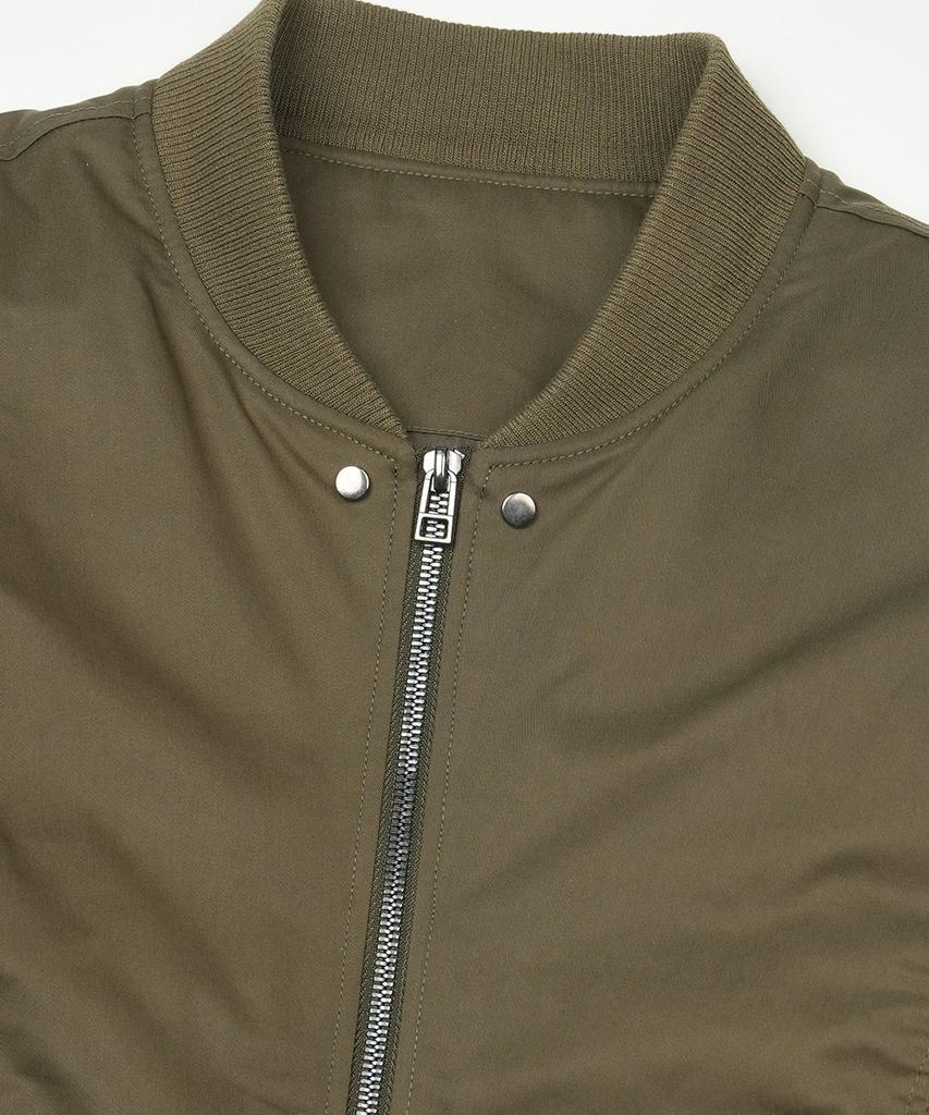 607Code Inside Two-Way Ma-1 Jacket (Khaki)
