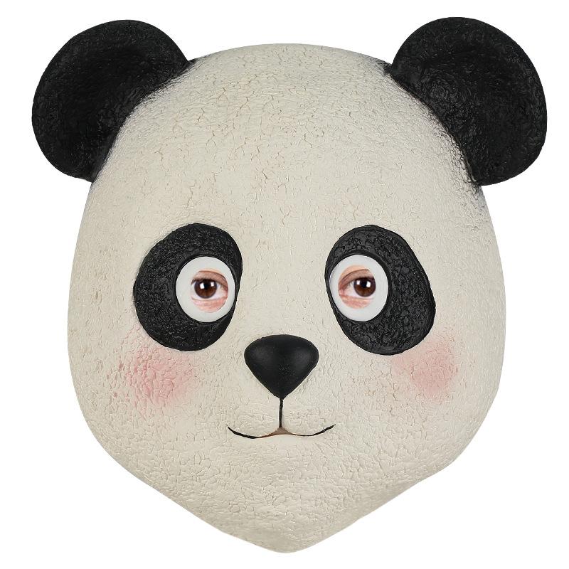 Halloween children s cartoon character costume panda mask performance headgear funny animal 40920