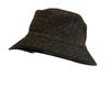 Hermes Bucket Hat Hat Wool Hat Brown Wool Used