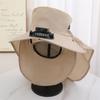 For Outdoor Camping Fishing Hiking Sunscreen Fisherman Hat Solar Fan Cap Portable Solar Charging Cap Mosquito Insect Proof Hat