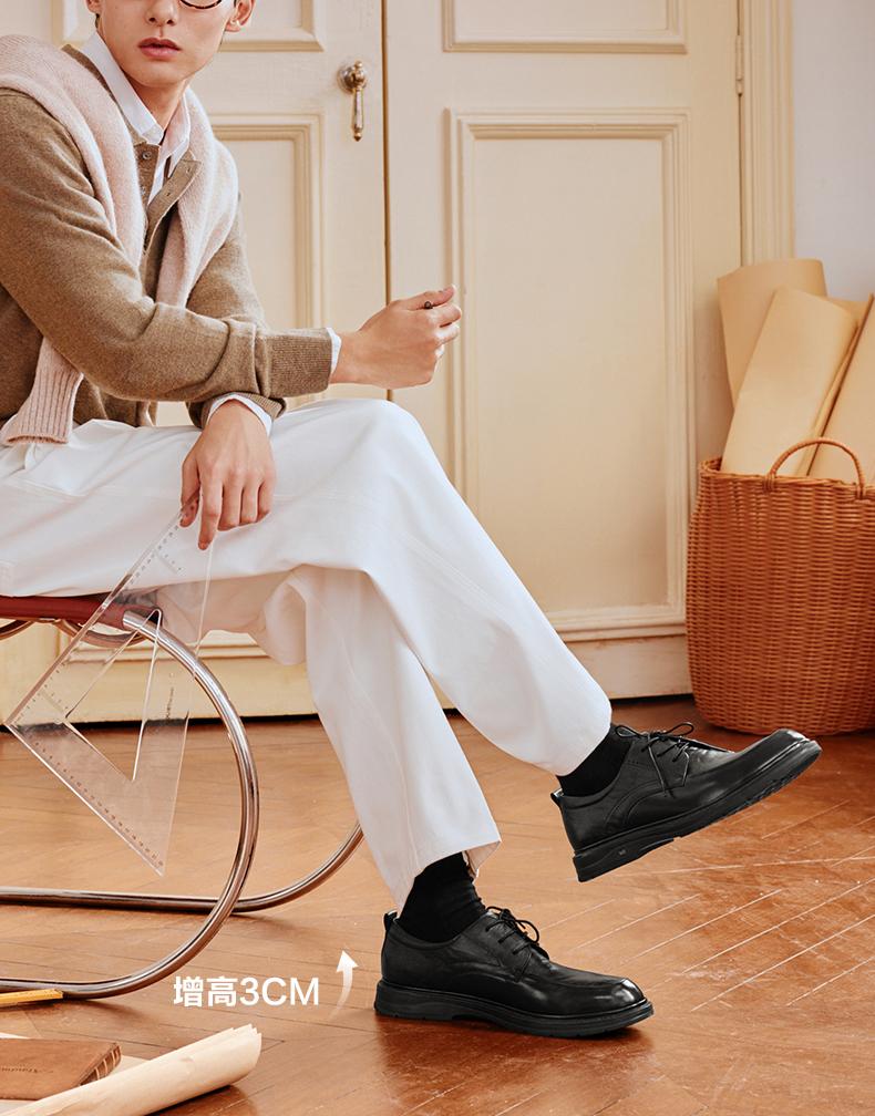 Senda formal leather shoes men's 26 spring new shopping mall same style commuting workplace business shoes K7B01AM6