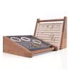 Wood Jewelry Display Stand Wood Rings Holder Jewelry Showcase Stand Suitable for Rings Earrings Bangle and Necklaces