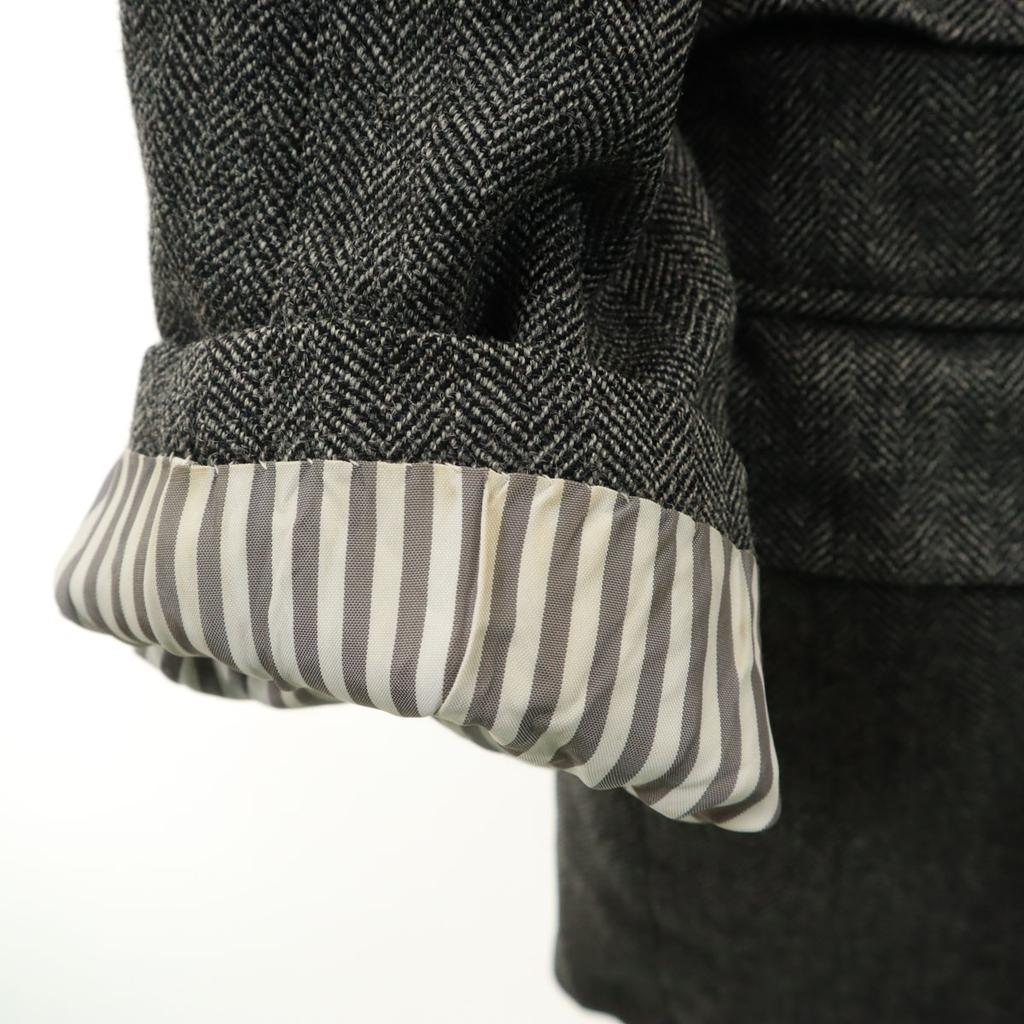 THOM BROWNE 90s Old Herringbone Pattern tailored jacket gray Men's Used