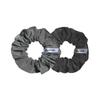 Aube Nuit Rainy Day Metallic Hair Scrunchie Metal Silver S