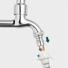Water Stop Valve Faucet Accessories Washing Machine Faucet Adapter Drop Proof Automatic Water Stop Household Bathroom Accessorie