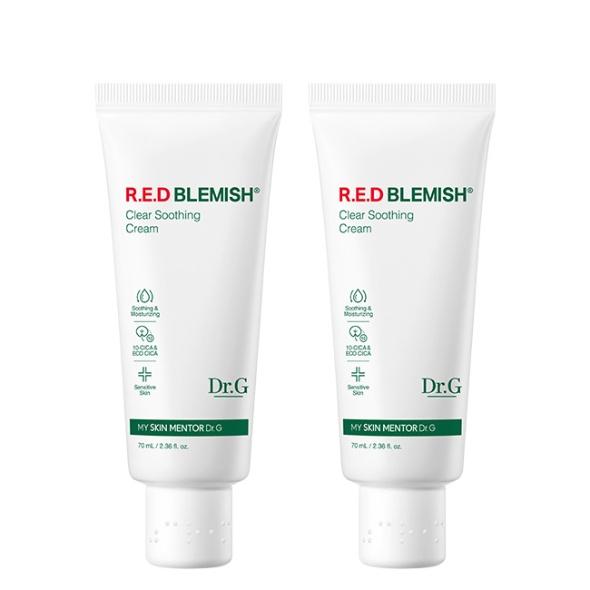 [1+1] Red Blemish Clear Soothing Cream 70mL (Tube)