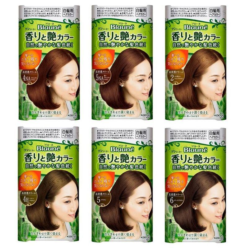 Kao - Blaune Aroma & Gloss Hair Color Cream