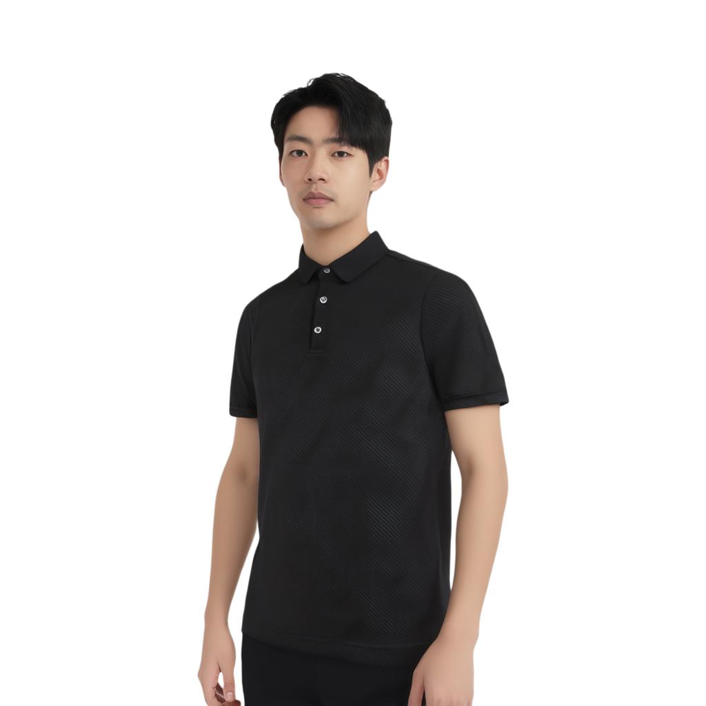 Under Armour Curry Seamless Solid Short Sleeve Polo Shirt Men tops Black 1370094-001