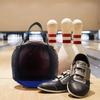 Tote Bag Bowling Ball Holder Oxford Cloth Bowling Storage Bag Bowling Mesh Bag  Sports Equipment