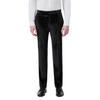 Twisted Tailor Mens Velvet Flat Fronted Tuxedo Trousers