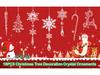 18-Piece Snowflake & Icicle Acrylic Christmas Ornaments Set