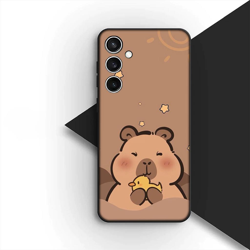 Anime Capybara Wallpaper Silicone Cover for Apple iPhone 17 12 13 Pro Max Mini ProMax 7 + 8 Plus Air 8+ Coque Phone Case