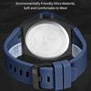 Luxury Men's Business Watch Waterproof Sports Quartz Clock Silicone Strap Men Wristwatches