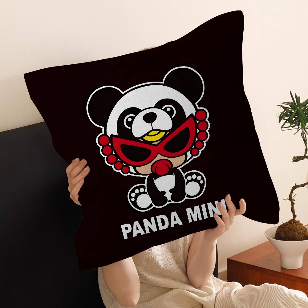 Japan brand H-Hysteric M-Mini logo Pillow Covers Cartoon Sofa Decorative Home Double-sided Printing Cute Cushion Cover