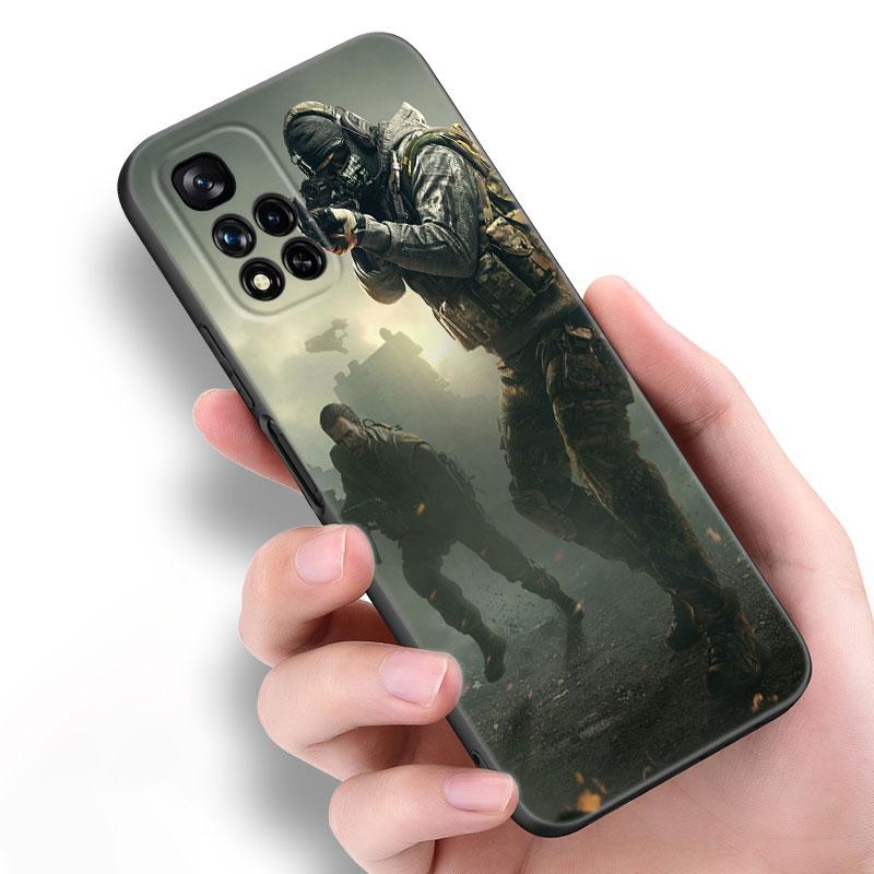 Game Stalker Clear Sky Black Silicone Phone Case For Xiaomi POCO X3 X4 NFC F5 M3 M4 M6 X5 X6 Pro F3 F4 GT 5G C55 C65 M5