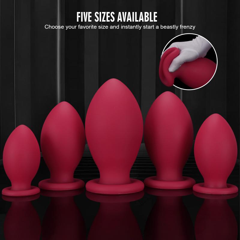 Dragon Egg Anal Plug Huge Anal Plug Smooth Silicone Butt Plug Prostate Sex Toy For Women/Men Dilatador Anal Beads S,M,L,Xl,Xxl