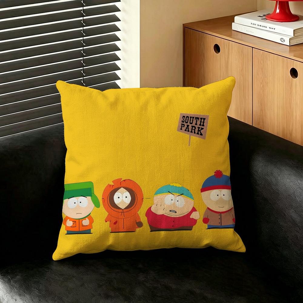 Cartoon SSouth PPark Cushion Cover Creative pillowcases for interior decoration office living room home Car hot