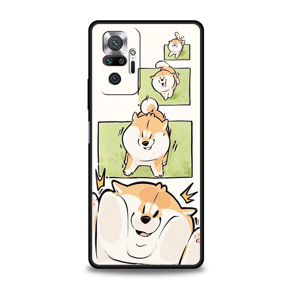 

Cute Corgi Dog Phone Case Cover for Redmi 14C 10C Note 15 14 13 12 10 11 K40 Pro Plus 5G Soft TPU Shockproof Shell Fundas Capas Redmi K40