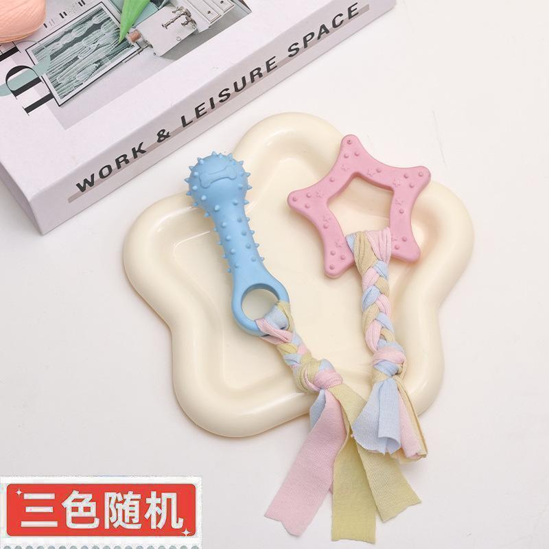 Dog Toys Direct Sales TPR Dog Toys Can't Bite Tooth Grinding Cotton Rope Pet Toys