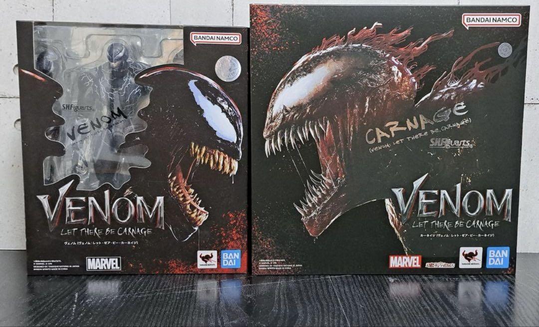 

[Б/У] s.h.figuarts Веном и Карнаж