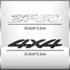 1Pcs 3D ABS Plastic BT-50 BT50 4X4 Car Emblem Letters Badge Rear Tail Trunk Sticker Decal For Mazda Auto Accessories