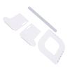 Lock Sheet Holders Heavy Duty Bed Sheet Holder Corner Fitted Sheet Straps with Lock Strips Fot Single Double Queen King Sized Beds