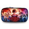 Stranger Things Pencil Case With Nylon Material For Students And Kids