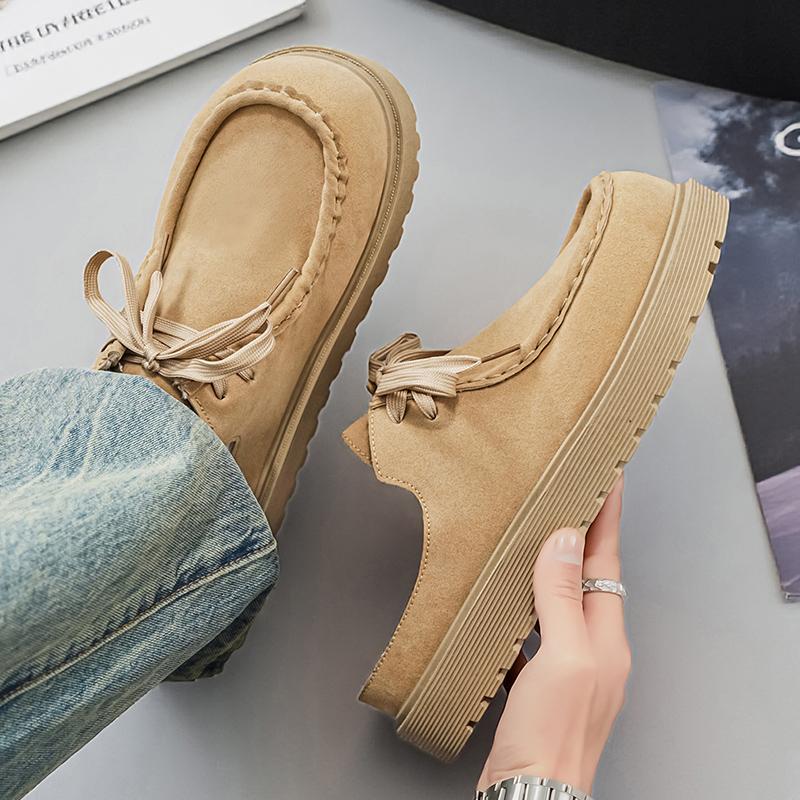 Platform Half Shoes Mules for Men Closed Toe Slip On Flat Sneakers Slides Sandals Summer Open Back Casual Shoes Loafers Slippers