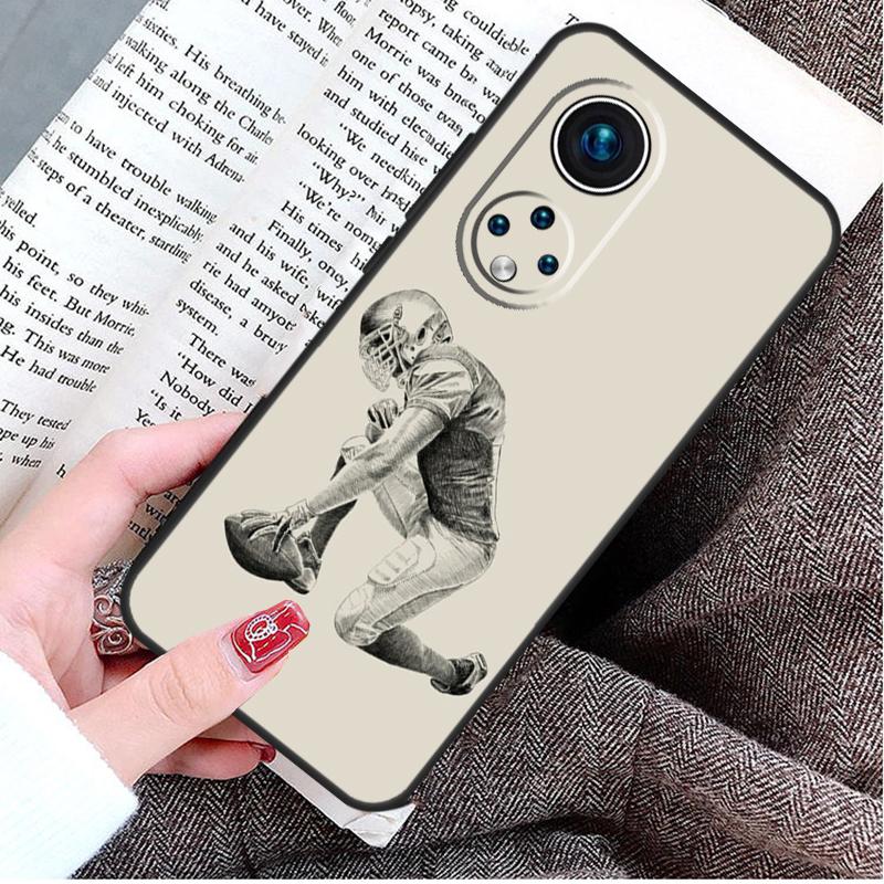 American Football Case For Honor Magic 8 6 7 Lite Honor 400 200 Pro 50 70 90 X8c X8b X9a X9c X9b X9d Win Cover