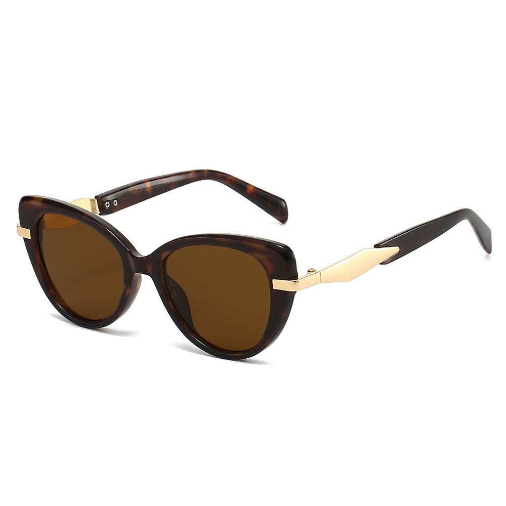 Stylish Fashion Trendy Sun Glasses Women Brand Design Elegant Cat Eye Sunglasses Ladies Uv400 Eyewear