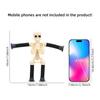 Versatile Telescopic Pull Tube Skeleton Halloween Decompression Toy Prank And Funny Skeleton Skeleton Color Random