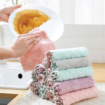 1 Ultra-fine Velvet Towel (random Color)