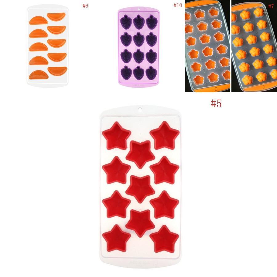 Versatile Silicone Mold For Chocolate Ice Cubes Fondant Soap Jello Candy Molding