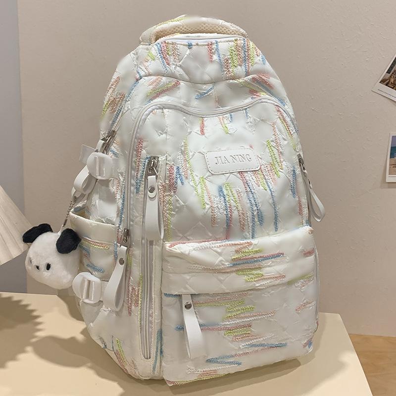 Schoolbags Children Elementary School Girls High-looking Ins Two Piece Set of Junior High School Students Backpacks