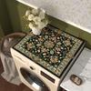 Washing Machine Cover Mat Washer Dryer Cover Refrigerators Dust Mat Pad Splash Proof Dry Anti Slip Pads Insulated Mats