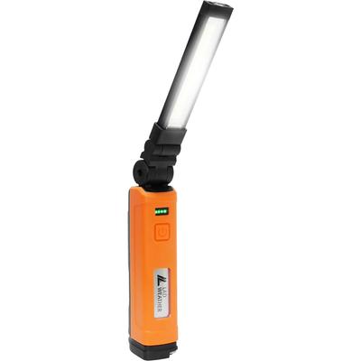 Radweather LED Work Outdoor Work Flashlight Light, 1,000 Lumens, 2-Way Lighting, Foldable, Rechargeable, Lightweight, Camping, Light,