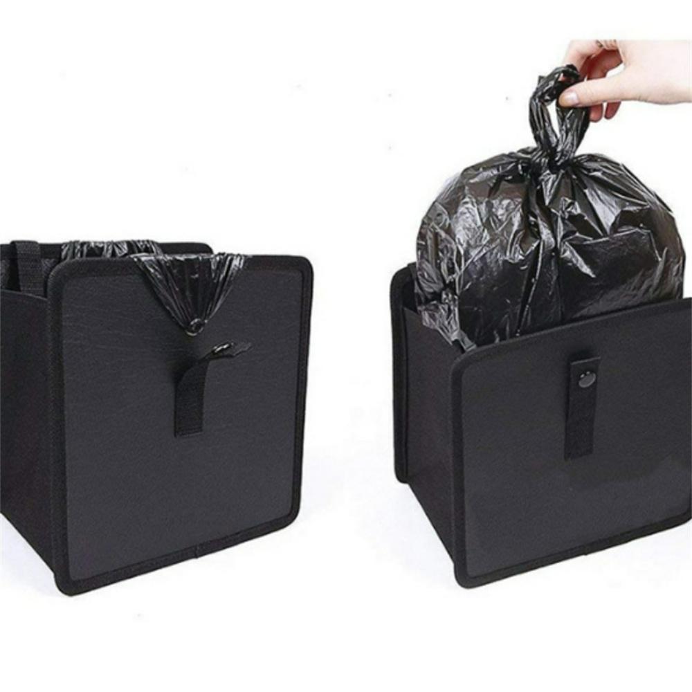 Car Mounted Trash Can Hanging Storage Bag, Rear Seat Back Universal Storage Box, Waterproof Car Storage Bag