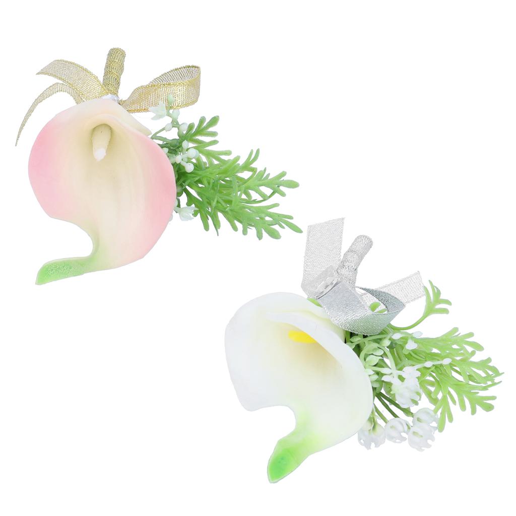 Corsaj de nuntă cu flori artificiale, broșă pentru butoniere, decorațiuni pentru nunta